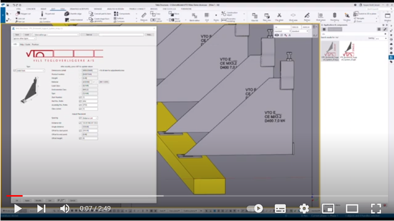 Guide til VTO konsoller i Building Point - Tekla