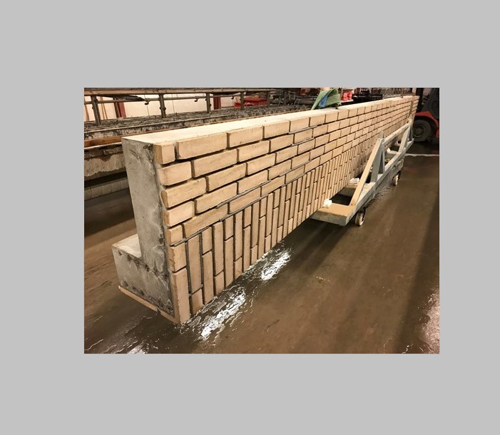 Bjælke med 98 stander skift og 5 skifte ovenpå 